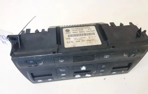 Audi A6 S6 C5 4B Climate control unit 4B0820043AP 5HB007604-61
