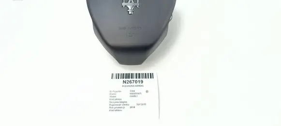 Maserati Ghibli Steering wheel airbag 06700216690 1039591W5503