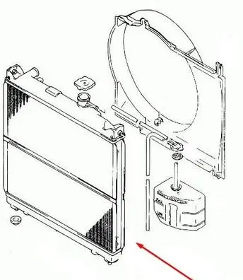 Suzuki Vitara (ET/TA) Coolant radiator 1770085C01