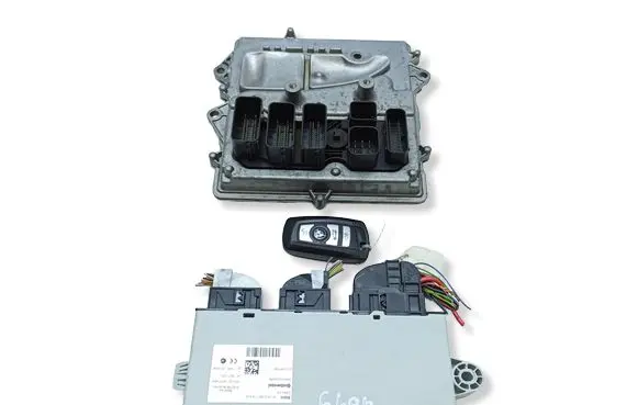BMW 5 GT F07 Engine ECU kit and lock set 7638781 9282116 763878101