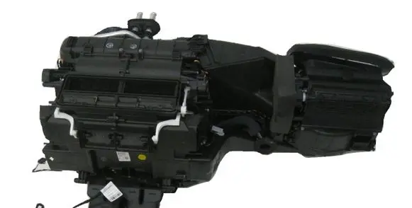 Interior heater climate box assembly