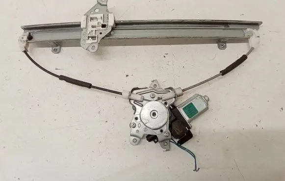 Front door window regulator with motor