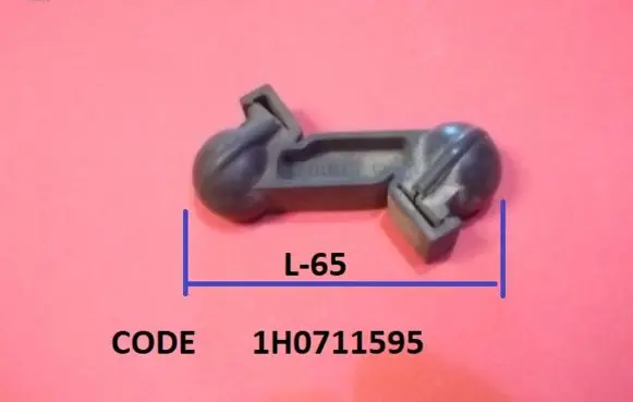 Volkswagen Polo II 86C 2F Gear shift rod 1H0711595