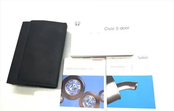 Honda Civic Owners service history hand book 