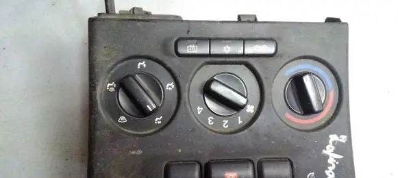 Opel Zafira A Climate control unit 024420732
