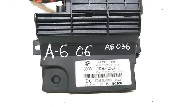 Audi A6 S6 C6 4F Other control units/modules 4F0907280A
