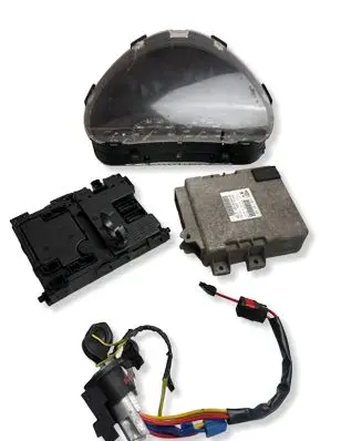 Peugeot 206 Engine control unit/module 9639908180 JIW1AP83 16414334