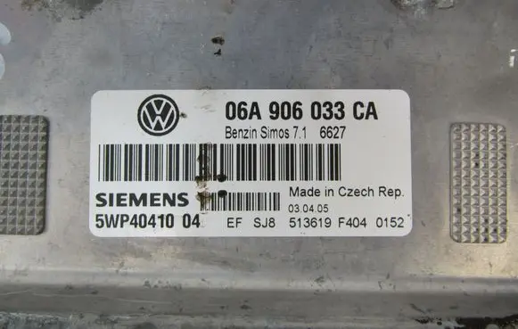 Volkswagen Golf IV Engine control unit/module ECU 06A906033CA