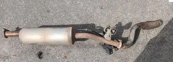 Peugeot Expert Catalyst/FAP/DPF particulate filter PSA