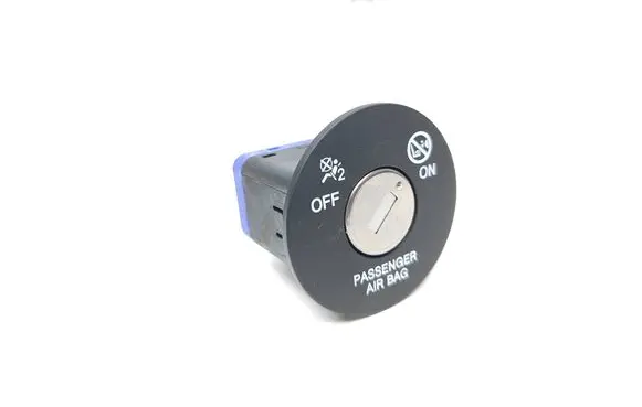 Passenger airbag on/off switch