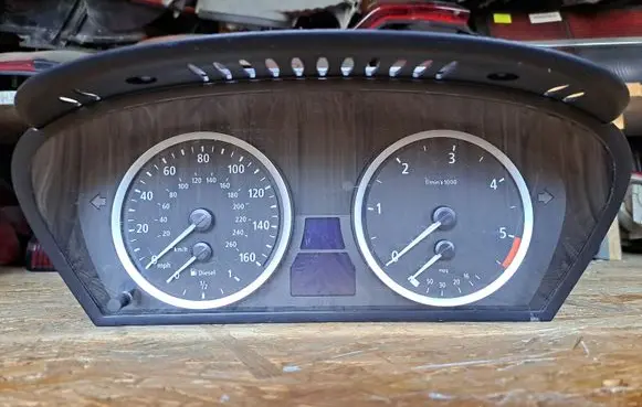 BMW 5 E60 E61 Speedometer (instrument cluster) 62116974577 110080213487 6952897