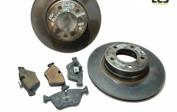 BMW 5 E60 E61 Front brake disc TEXTAR