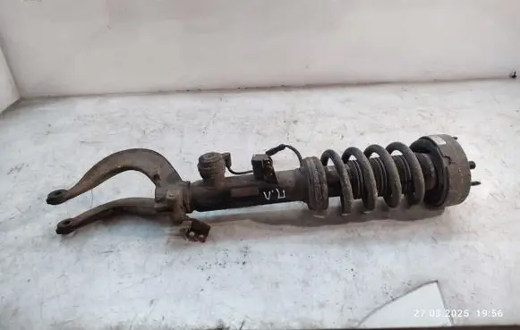 Front shock absorber with coil spring