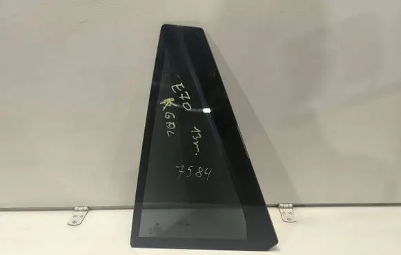 BMW X5M E70 Rear vent window glass 43R004553 E000214 DOT615M40VGAS3