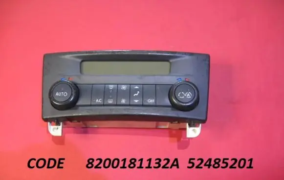 Renault Laguna II Climate control unit 8200181132A 52485201
