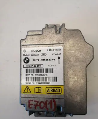 BMW X5 E70 Airbag control unit/module 9165623 0285010241