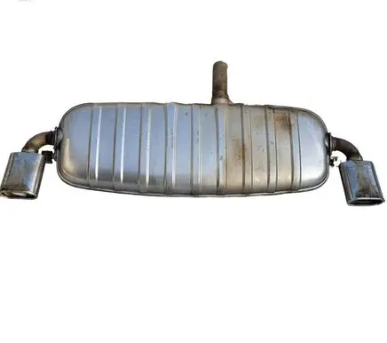 Volkswagen Touareg I Rear muffler/silencer tail pipe 