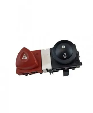 Renault Megane II Hazard light switch 8200407415