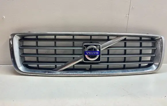 Volvo S80 Front bumper upper radiator grill 30655102