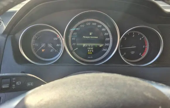 Mercedes-Benz C W204 Speedometer (instrument cluster) A2049004509 A2C81592700 2049022903