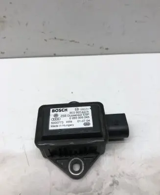 Audi A4 S4 B6 8E 8H ESP acceleration yaw rate sensor 8E0907637A 0265005245 5000773