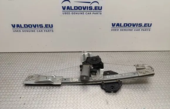 Dacia Dokker Front door window regulator with motor 807213232R