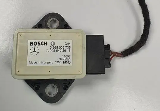 Mercedes-Benz CLS C218 AMG ESP acceleration yaw rate sensor A0055422618