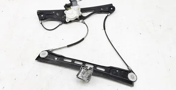 Front door window regulator with motor