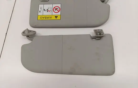 MG ZS Sun visor