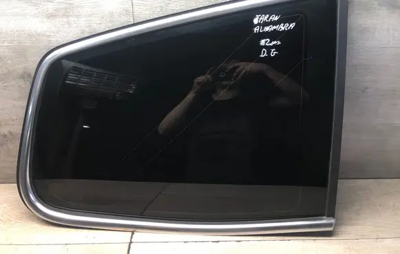 Volkswagen Sharan Rear door window glass 43R001583 DOT682M3236AS2 E000231