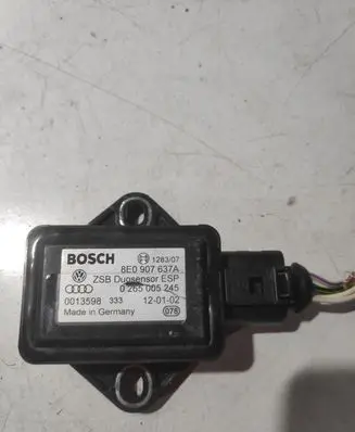 Audi A6 S6 C5 4B ESP acceleration yaw rate sensor 8E0907637A