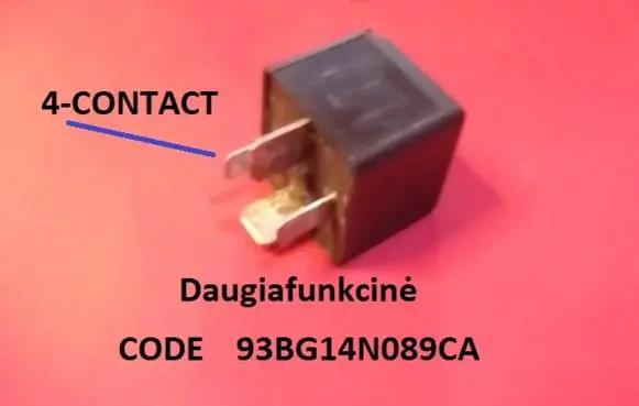 Ford Transit Other relay 93BG14N089CA
