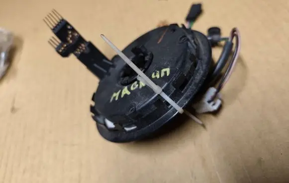 Dodge Magnum Airbag slip ring squib (SRS ring) 0WU82XXXAD
