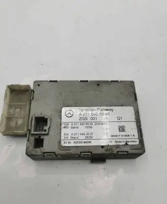 Mercedes-Benz E W211 Other control units/modules A2115408545 A2115408345 A2114420027