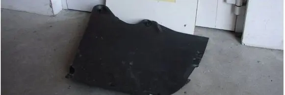 Volkswagen Jetta VI Trunk boot underbody cover/under tray 5C6825215
