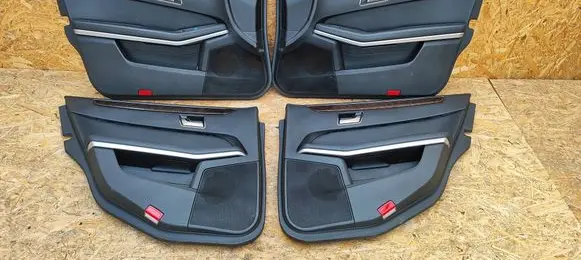 Front door card panel trim