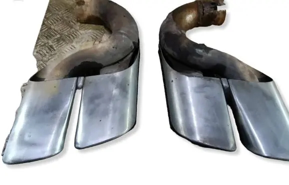 Porsche Cayenne (9PA) Muffler ending 