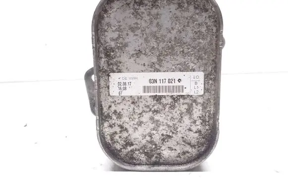 Engine oil radiator