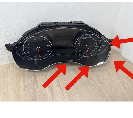 Audi A6 C7 Speedometer (instrument cluster) 4G8920935A 0263725126