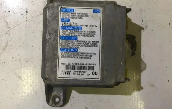 Honda Civic Airbag control unit/module 7960snaa216m1