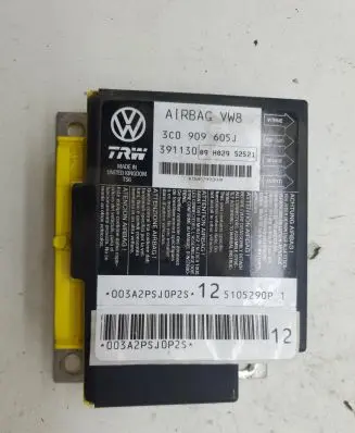 Volkswagen PASSAT B6 Airbag control unit/module 3C0909605J