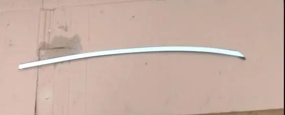 Audi A8 S8 D4 4H Rear door trim (molding) 4H0853907B
