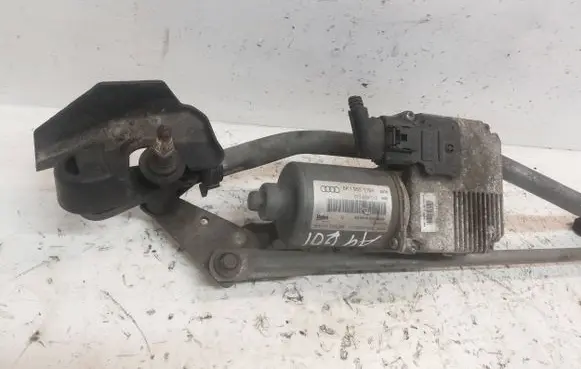 Audi A4 S4 B8 8K Front wiper linkage and motor 8K1955023B 8K1955119A