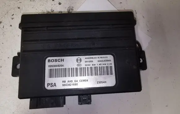 Citroen C5 Parking PDC control unit/module 9663821680 0263004204 6002JC0860