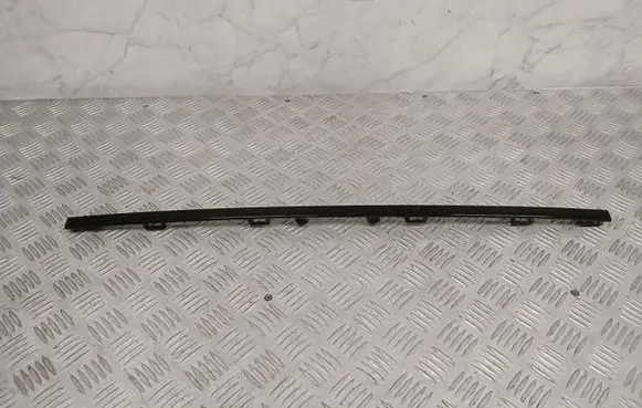 Rear bumper trim bar molding