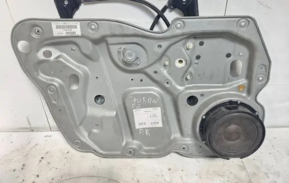 Volkswagen Touran I Front window lifting mechanism without motor 1T1837729AG 02146345 117103J
