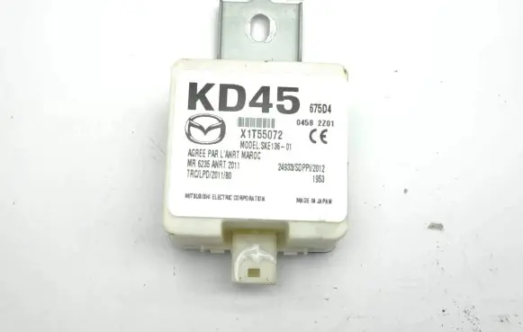 Mazda 6 Keyless (KESSY) go control unit/module X1T55072 04582Z01 SKE13601