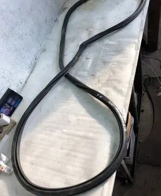 Audi Q3 F3 Rubber seal front door (on door) 