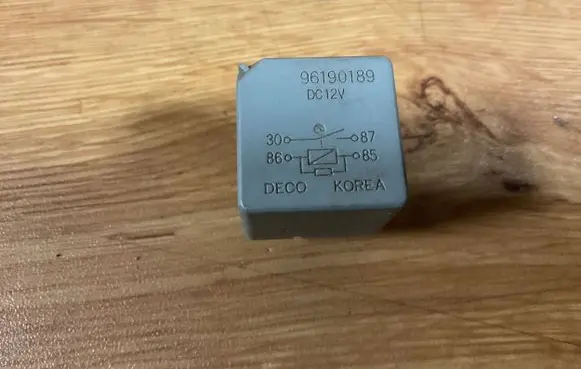 Chevrolet Nubira Other relay 96190189