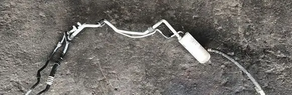 Audi A6 S6 C6 4F Air conditioning (A/C) pipe/hose 4F0820189G